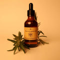 All natural oil for healthy, natural hair growth from the root. Infused with rosemary and peppermint, this oil helps stimulate circulation to the scalp, encouraging stronger follicules and fuller-looking hair. This formula is deeply nourishing and helps restore shine, smooth dull strands, strengthn hair, and support overall scalp health. Known for its ability to support hair growth, add shine, slow premature greying, and reduce shedding. Balance sebum production, treat dandruff, and promote thicker hair. 