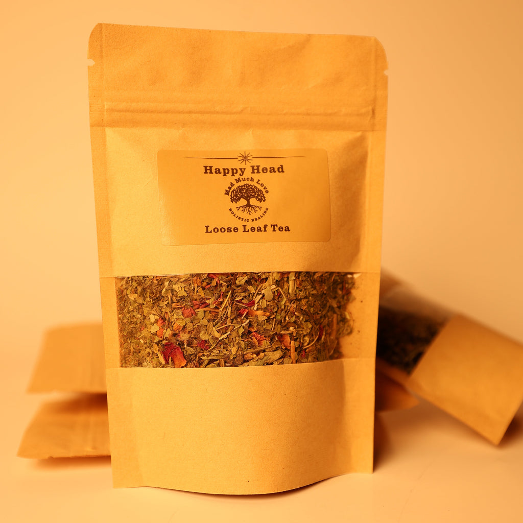 A gentle, uplighting blend crafted to&nbsp;help ease extreme low mood, support emotional well-being, and brighten your mood naturally.

This tea works with your body to&nbsp;ease stress, relax the nervous system, and promote a sense of inner happiness. Perfect for daily rituals, it helps you feel grounded, clear, and more connected to yourself throughout the day.&nbsp;