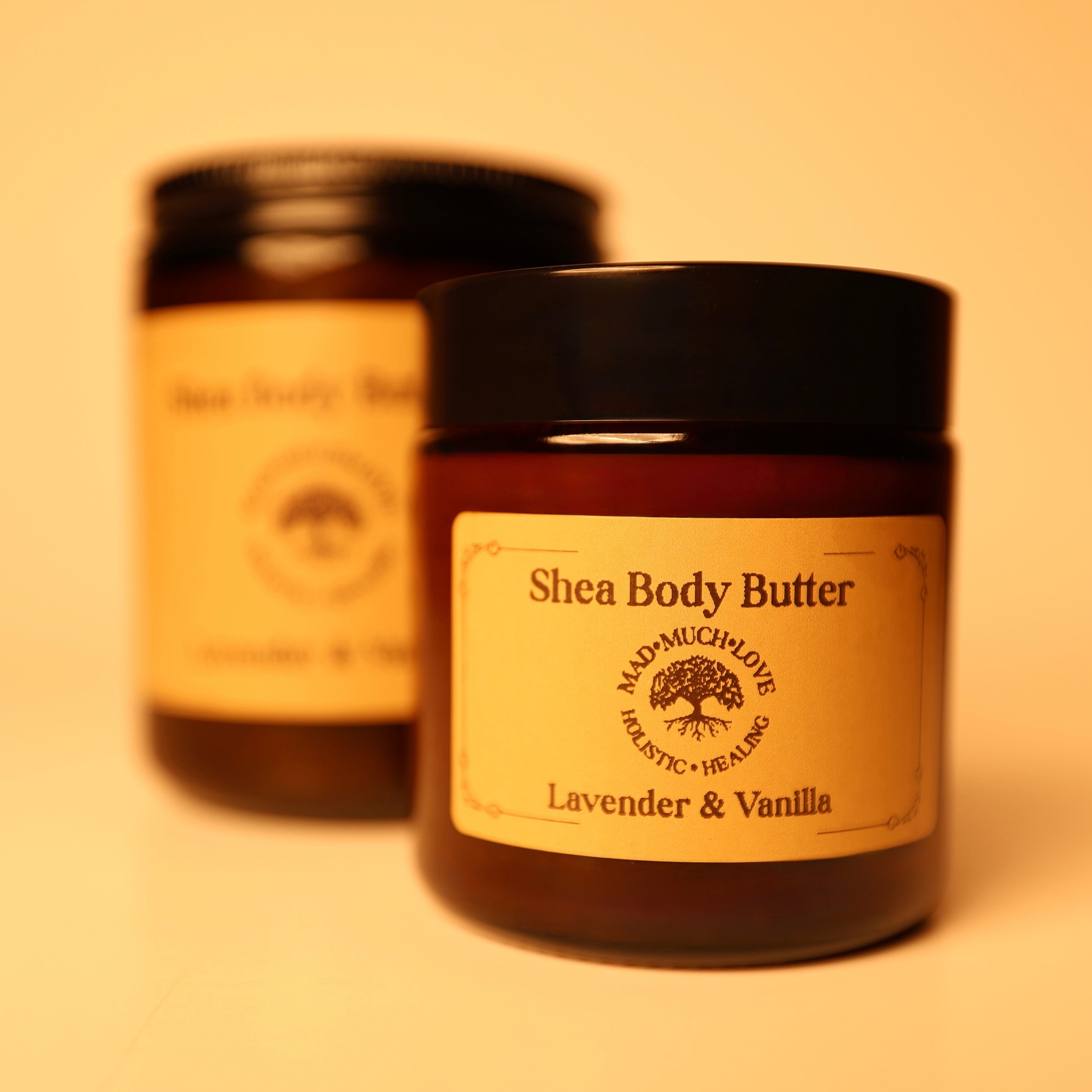 Ingredients: Shea butter, Jojoba Oil, Sweet almond Oil, Coconut oil, Lavandula Angustifolia Mill Essential Oil (Lavender), anilla Planifolia Essential Oil (Vanilla), Mentha Piperita Essential Oil (Peppermint),