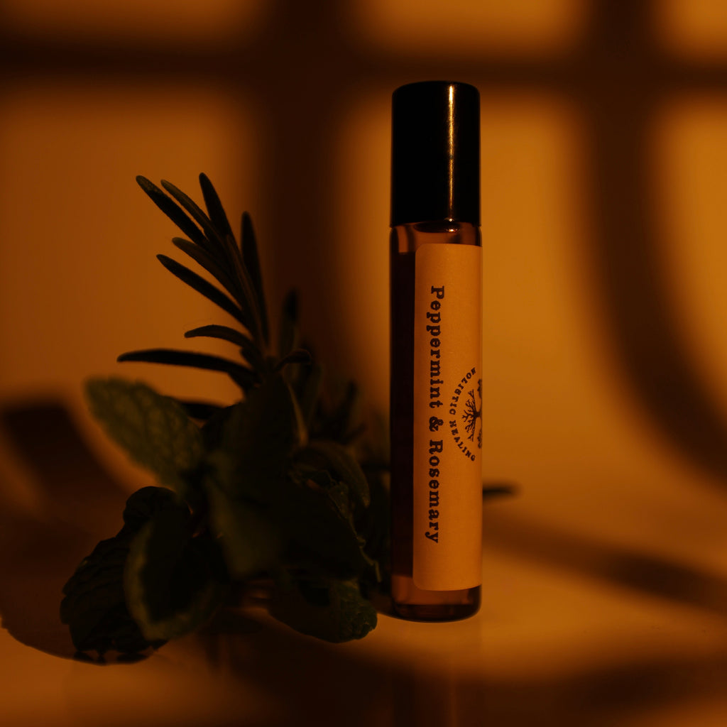 Sinus Relief: Cooling botanical oils help open the airways, loosen congestion, and ease sinus pressure. Supports clearer breathing and helps you feel less heavy and blocked during seasonal discomfort dryness. Headache/Migraine Relief: Calming and soothing oils work to relax built-up tension in the temples/forehead, neck. This blend helps ease pressure, quiet discomfort, and promote a sense of calm and balance. Lightweight and easy to use for on the go. 